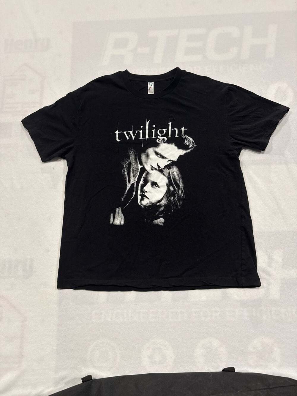 Nu Look Black Twilight Edward and Bella Graphic T-Shirt